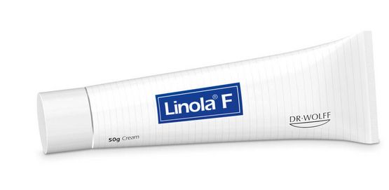کرم لینولا اف مناسب پوست های خشک و مبتلا به اگزما 